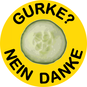 Gurke? Nein Danke